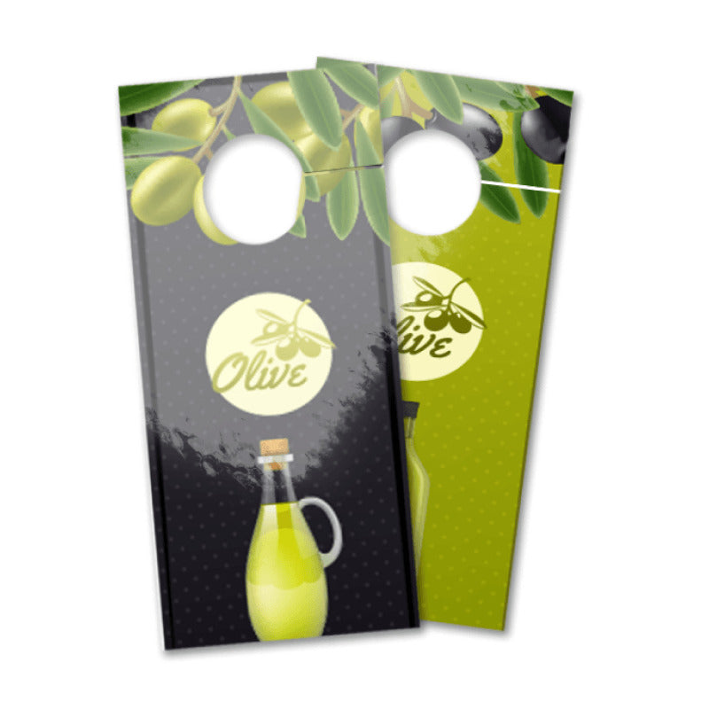 Door Hangers 14pt + UV (High Gloss) 2 Sided