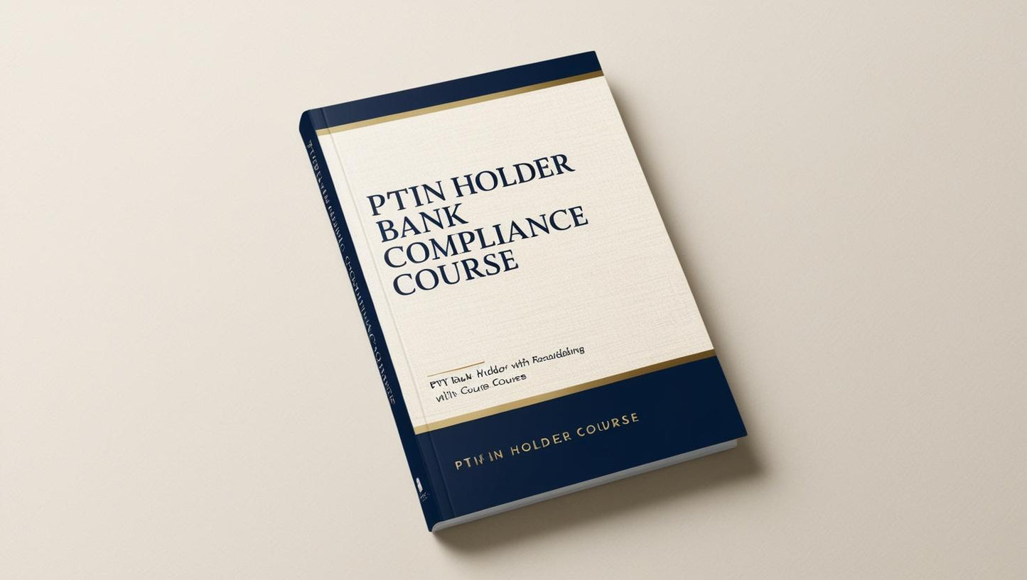 PTIN Holder Bank Compliance Course