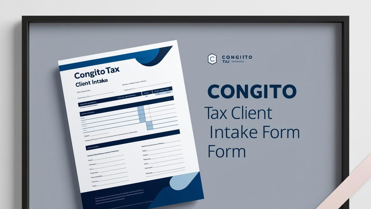 Cognito Form Individual Tax Client Intake Form Template