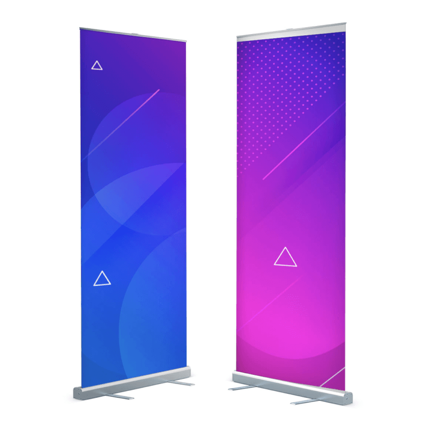 Standard Pull Up Banners 13oz Matte Vinyl 1 sided